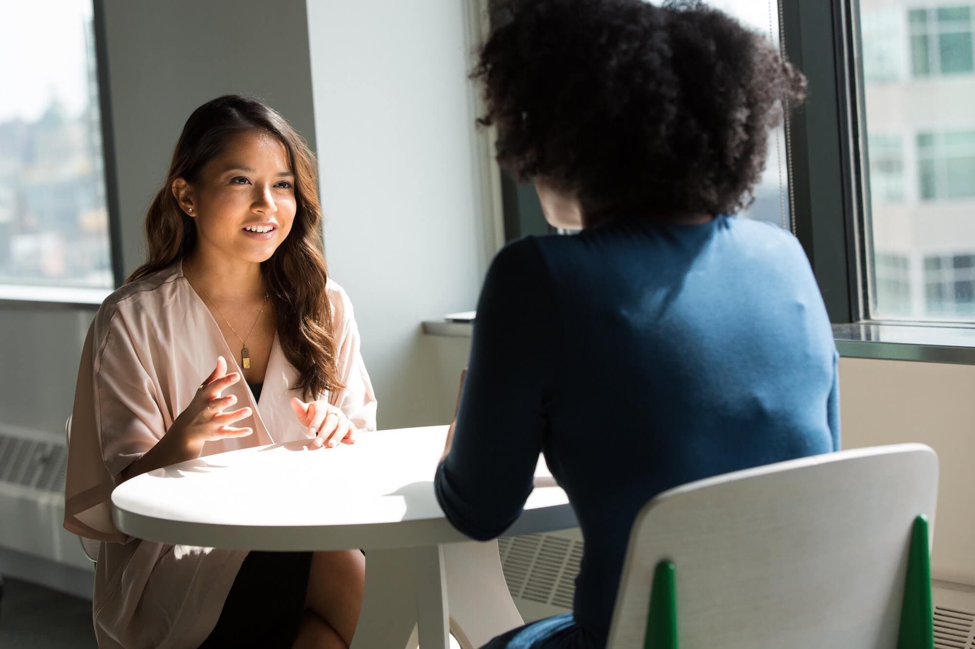 Women discuss leadership tactics